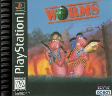 Worms (JP) box cover front